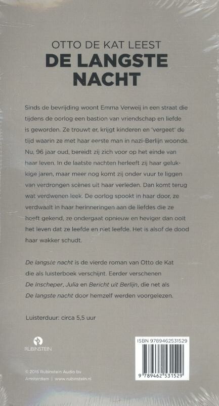 De langste nacht achterkant