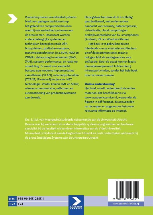 Computersystemen en embedded systemen - 3de editie achterkant