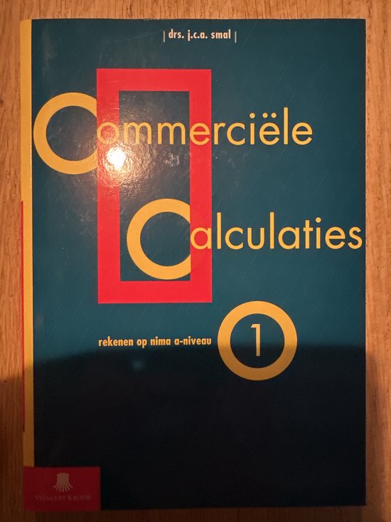 1 Commerciele calculaties