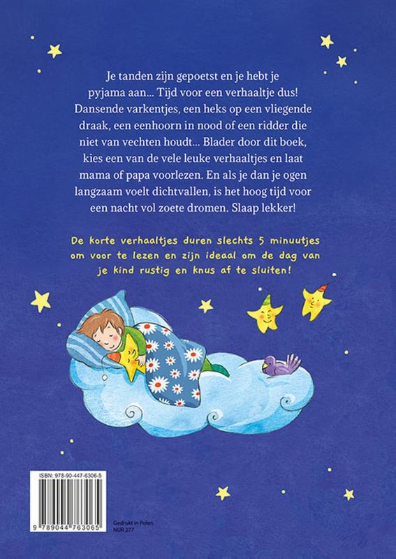 De allermooiste 5-minuutverhaaltjes voor het slapengaan achterkant