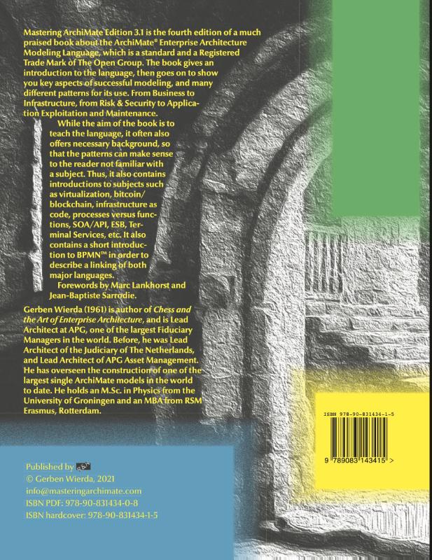 Mastering ArchiMate Edition 3.1 achterkant