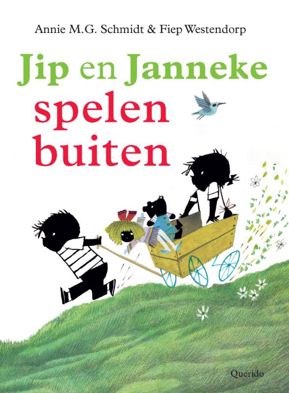 Jip en Janneke spelen buiten