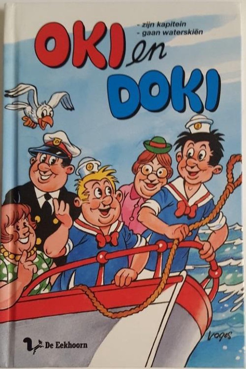 boekenbalie_9789045413815_cover oki en doki zijn kapitein - gaan waterskiën