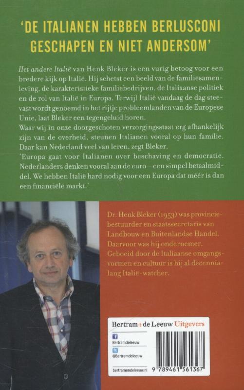 Het andere Italie Het andere Italie achterkant