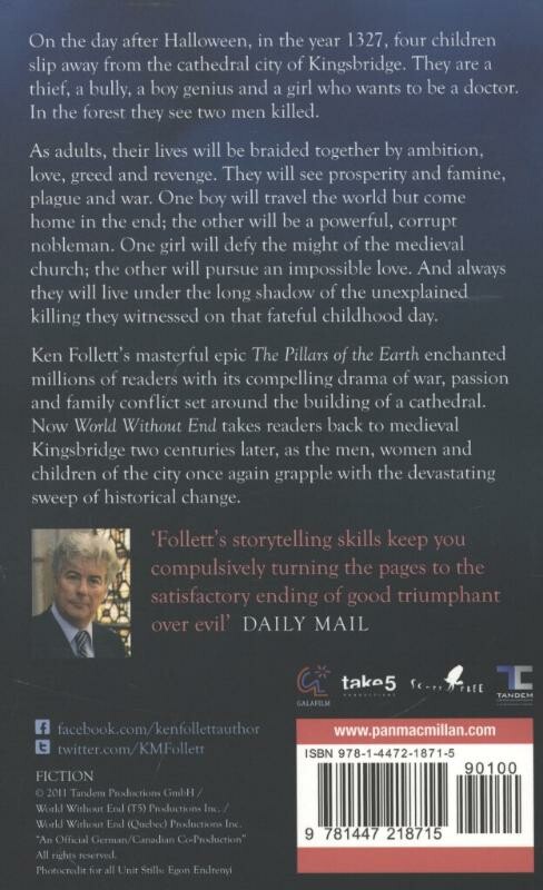 World Without End. TV Tie-In achterkant