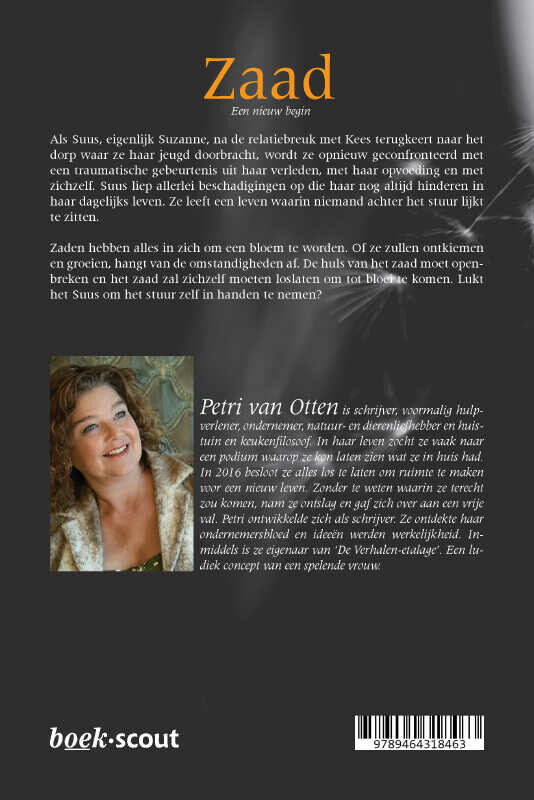 Zaad achterkant