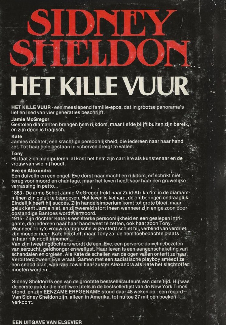 Het kille vuur achterkant