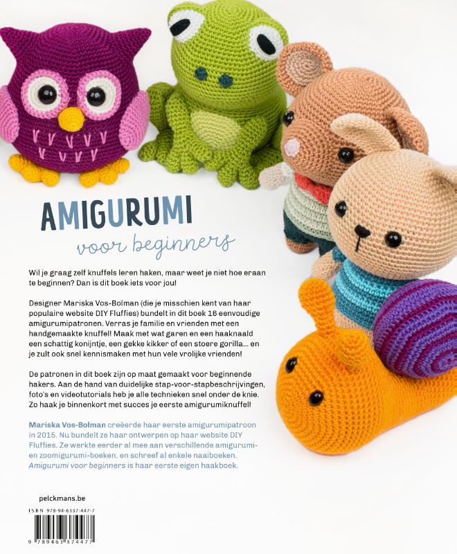 Amigurumi voor beginners achterkant