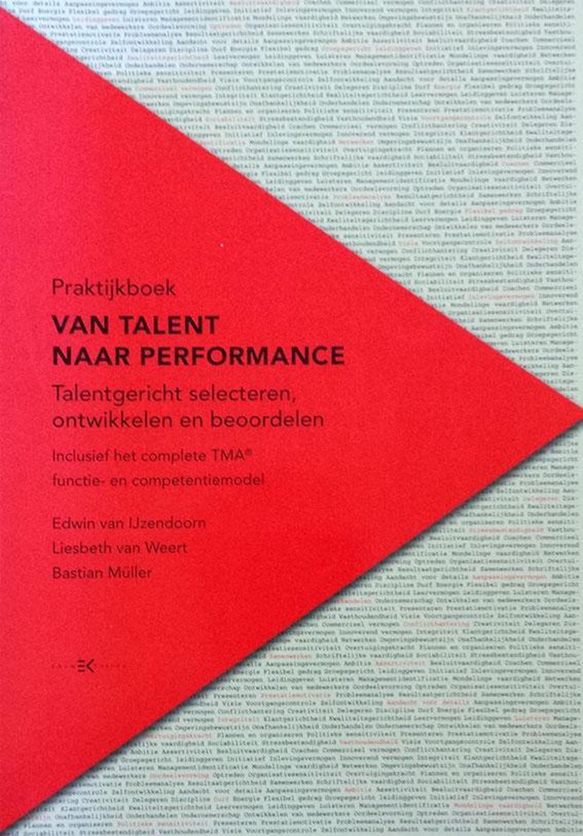 Praktijkboek Van Talent naar Performance