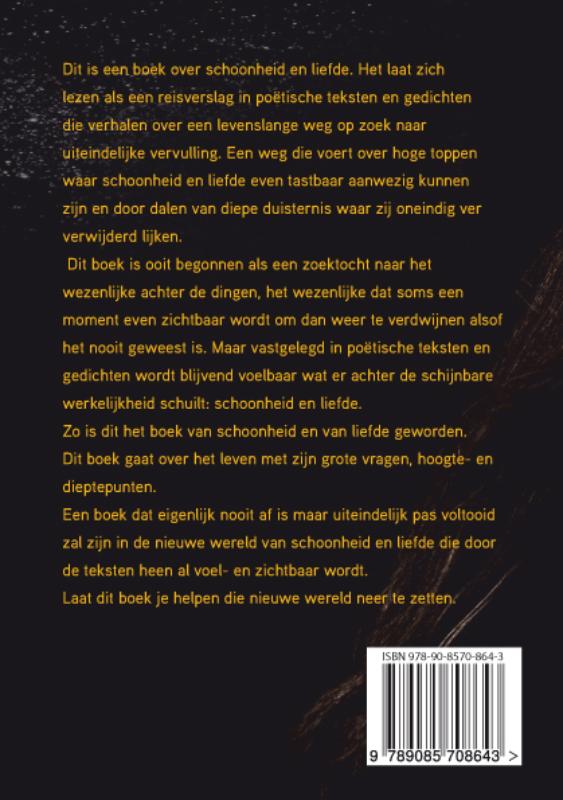 Het boek van schoonheid en van liefde achterkant