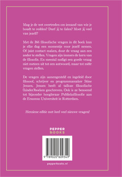 Voor elke dag een filosofische vraag achterkant
