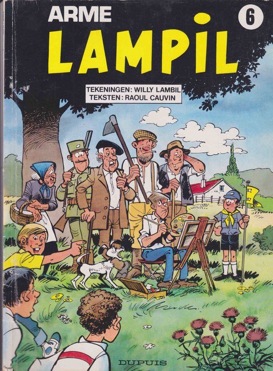 Willy Lambil 6 Arme Lampil
