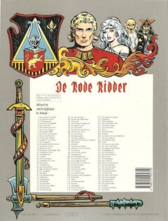 De zwarte wolvin / De Rode Ridder / 15 achterkant