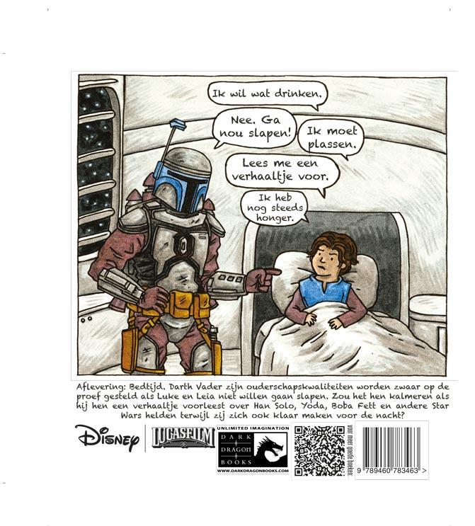 Star wars 03. welterusten darth vader achterkant