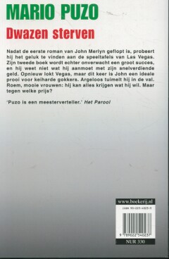 Dwazen sterven Dwazen sterven achterkant