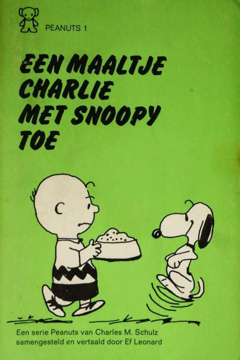 Maaltje charlie met snoopy toe