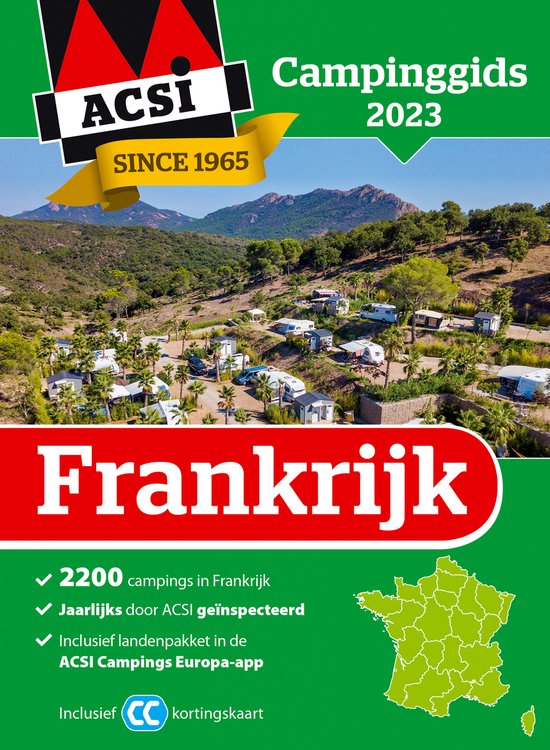 ACSI Campinggids Frankrijk 2023 / ACSI Campinggids
