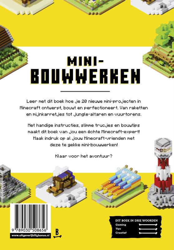 Mini-bouwwerken / 2 / Minecraft achterkant