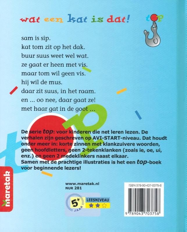 Wat een kat is dat! / Top achterkant