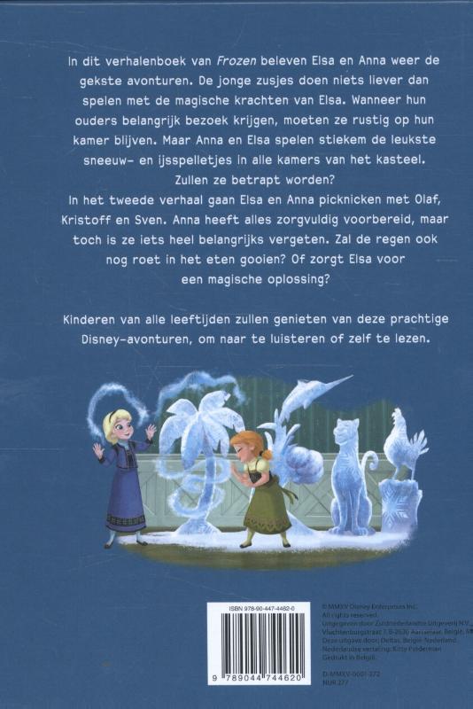 Vrolijk verhalenboek / 1 Sneeuw- en ijspret / Disney Frozen achterkant