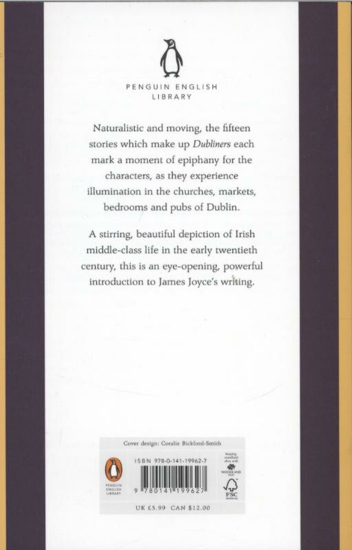 Dubliners / The Penguin English Library achterkant