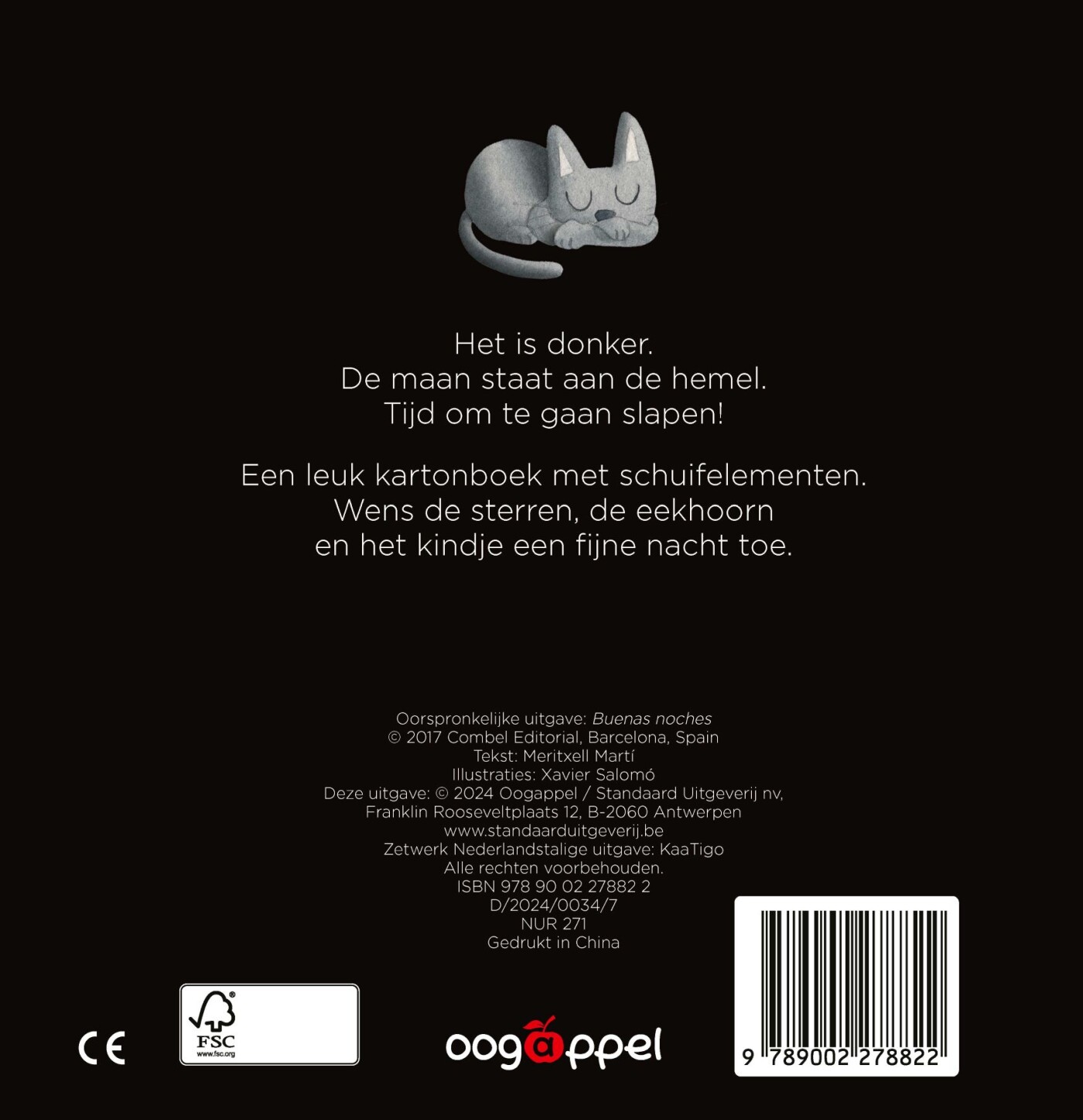 Slaap zacht achterkant