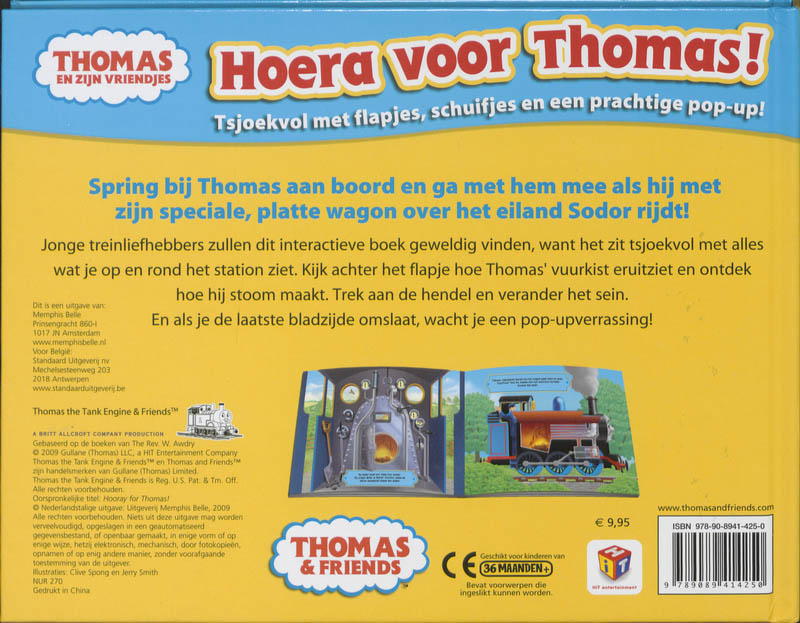 Thomas-Hoera Voor Thomas achterkant