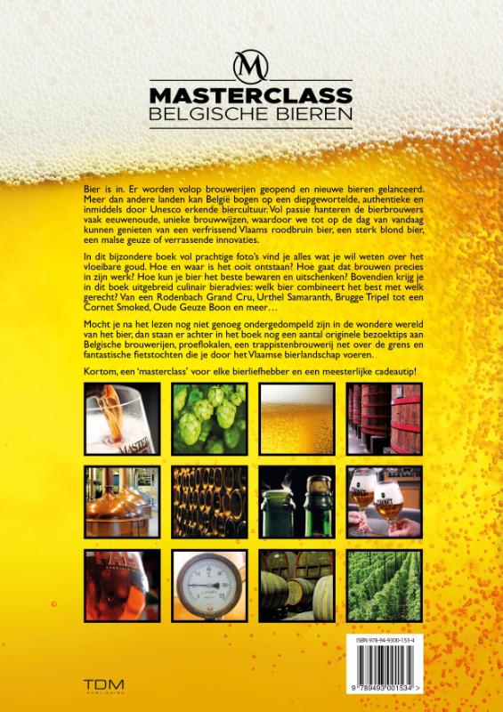 Masterclass Belgische bieren achterkant