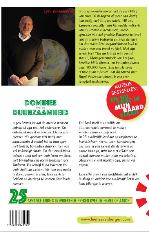 Dominee van de Duurzaamheid achterkant
