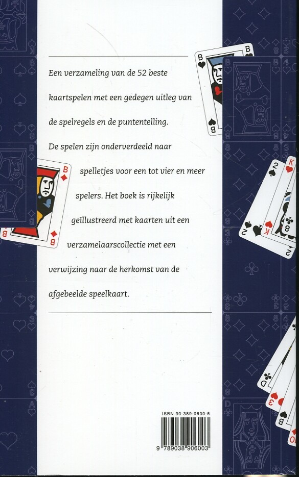 52 beste kaartspelen achterkant