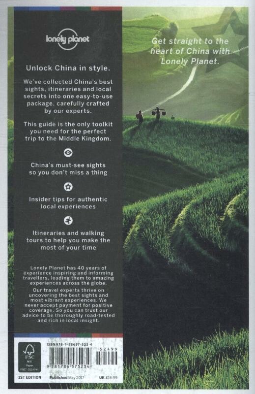 Lonely Planet Best of China / Lonely Planet Best of achterkant