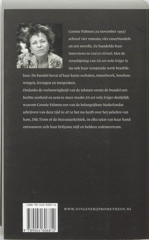 Als een weke krijger Als een weke krijger achterkant