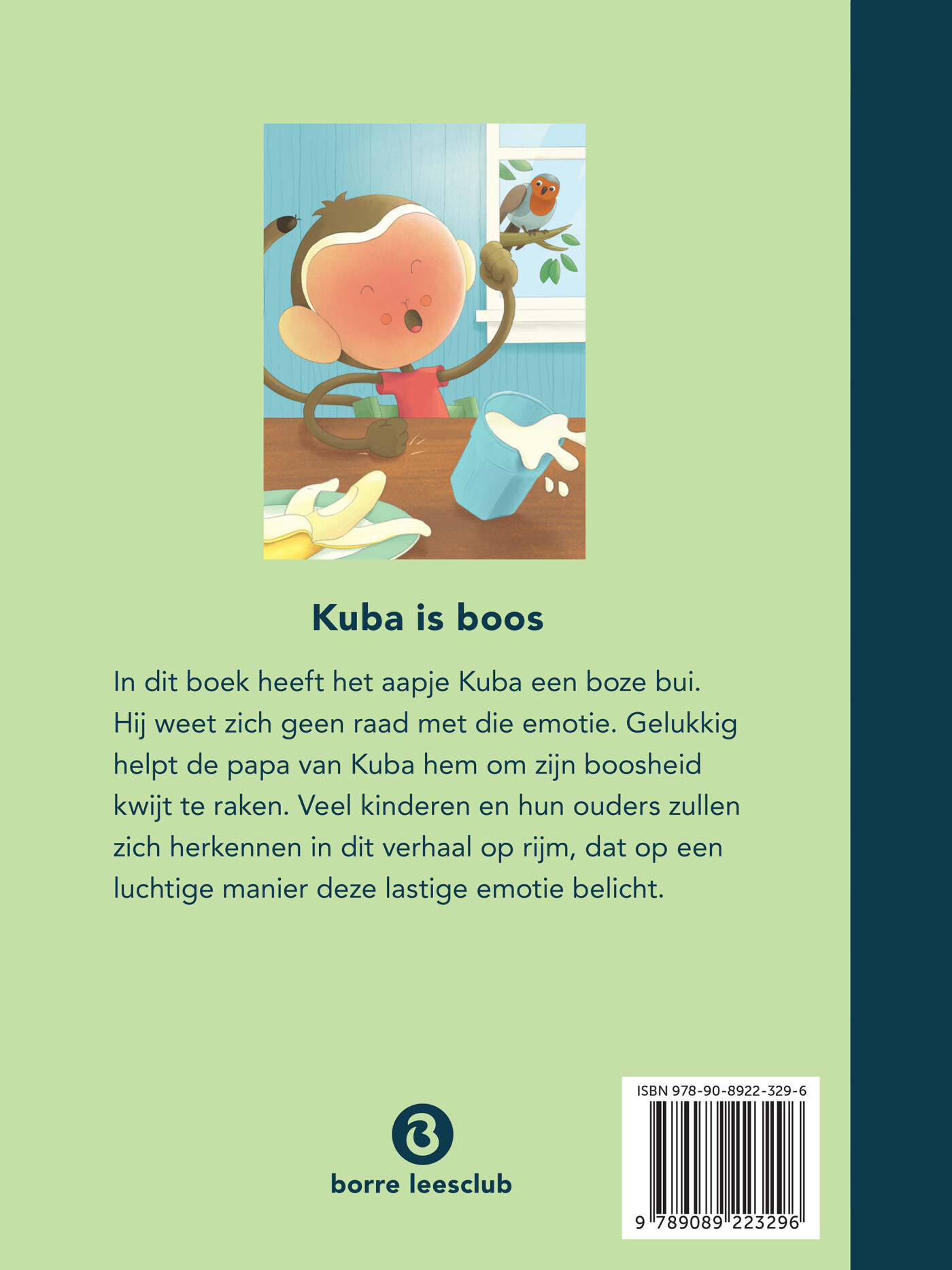 Kuba is boos / Kuba boekjes achterkant