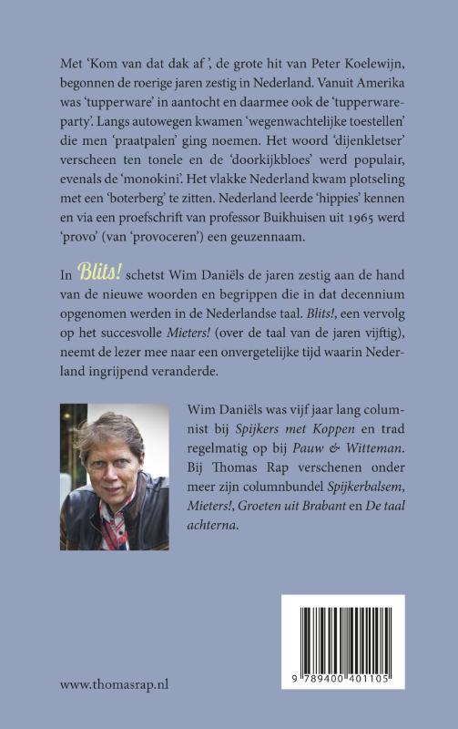 Blits! Blits! achterkant