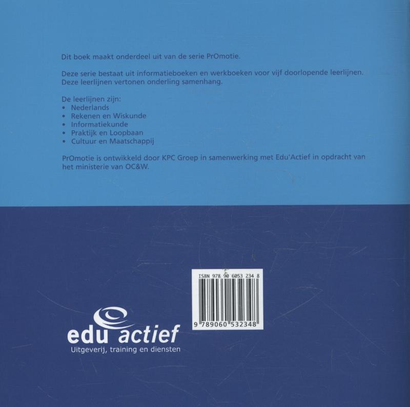 Promotie rekenen en wiskunde Werkboek Zakrekenmachine Promotie rekenen en wiskunde Werkboek Zakrekenmachine achterkant