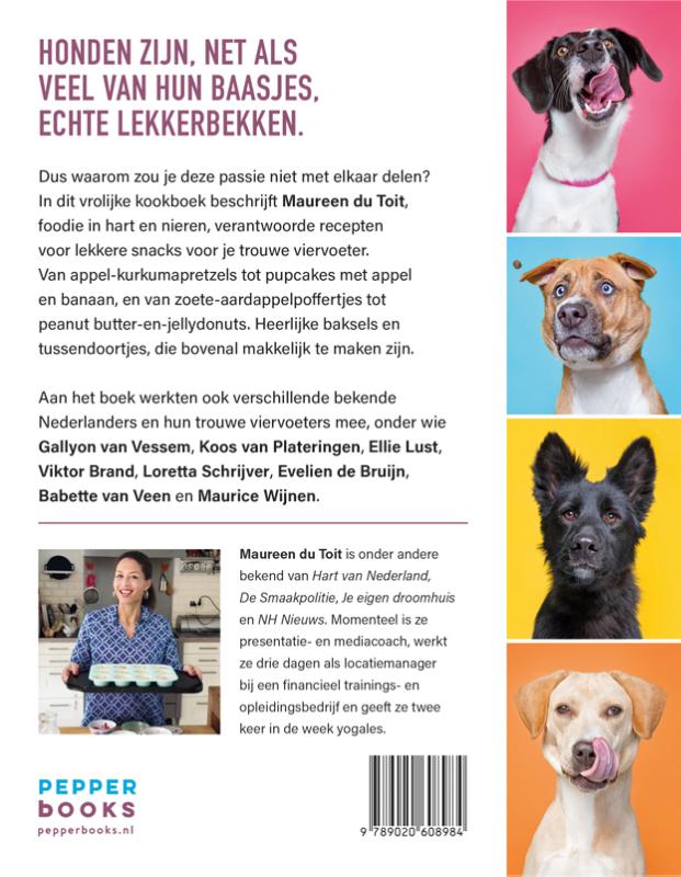 Happy Hond kookboek achterkant