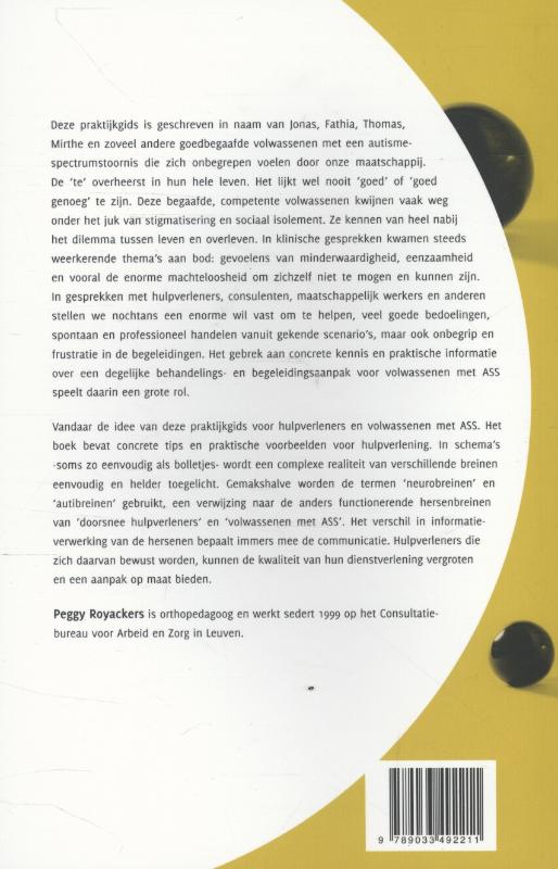 Autisme in bolletjes achterkant
