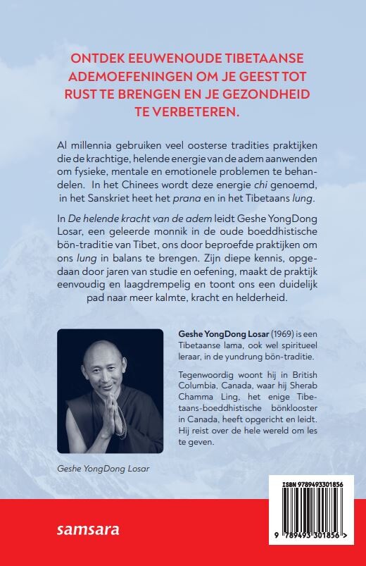 De helende kracht van de adem achterkant