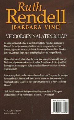 Verborgen nalatenschap achterkant