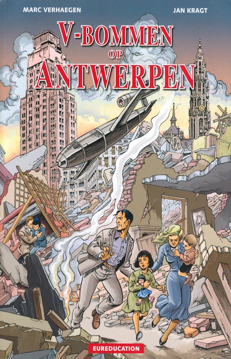 boekenbalie_9789081131469_cover V-bommen op Antwerpen / V-BOMMEN OVER ANTWERPEN