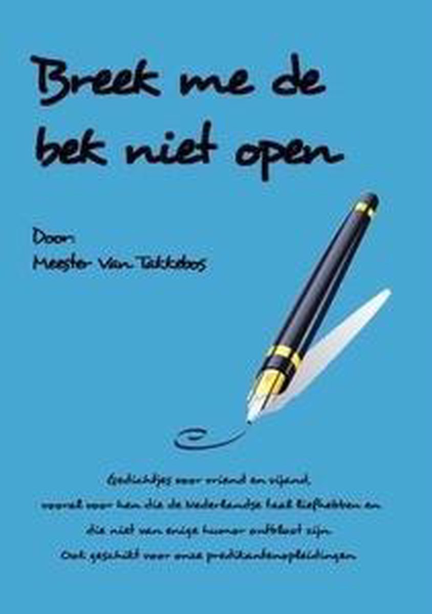 Breek me de bek niet open
