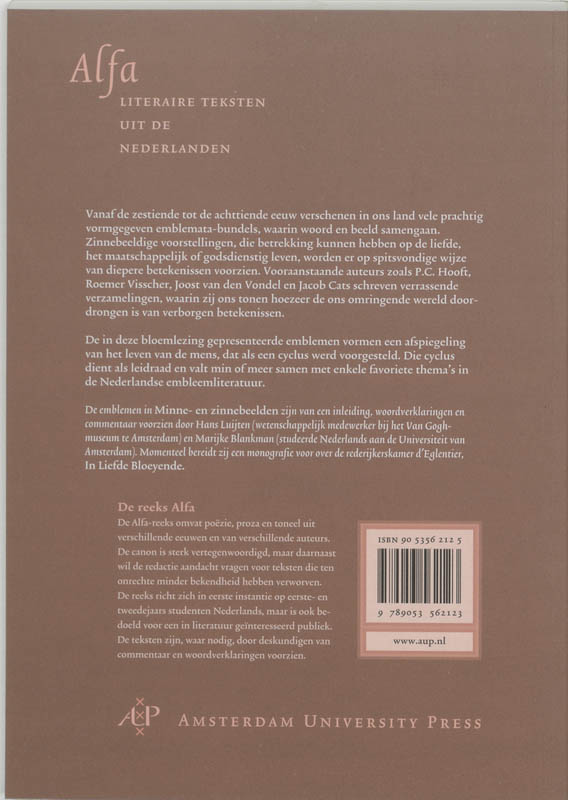 Minne- en zinnebeelden / Alfa-reeks Minne- en zinnebeelden / Alfa-reeks achterkant