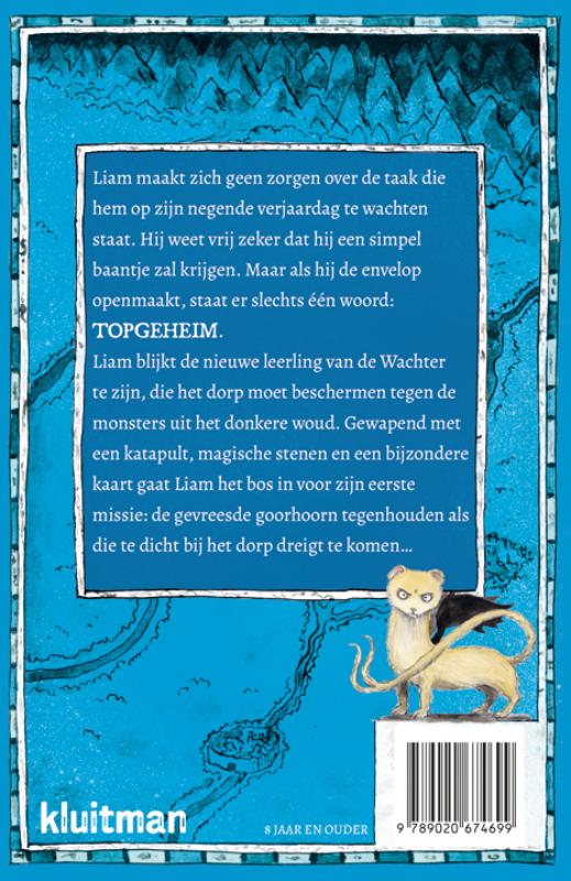 De gevreesde goorhoorn / Liam en de monsters achterkant