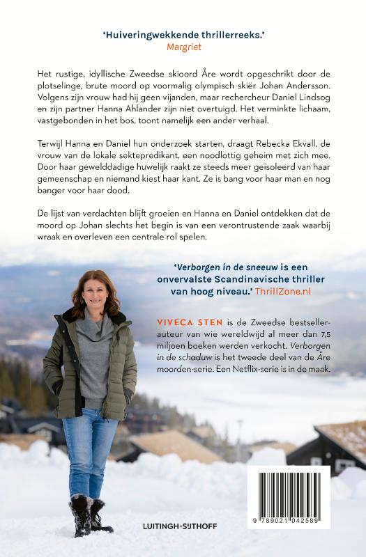 Verborgen in de schaduw / De Åre moorden / 2 achterkant