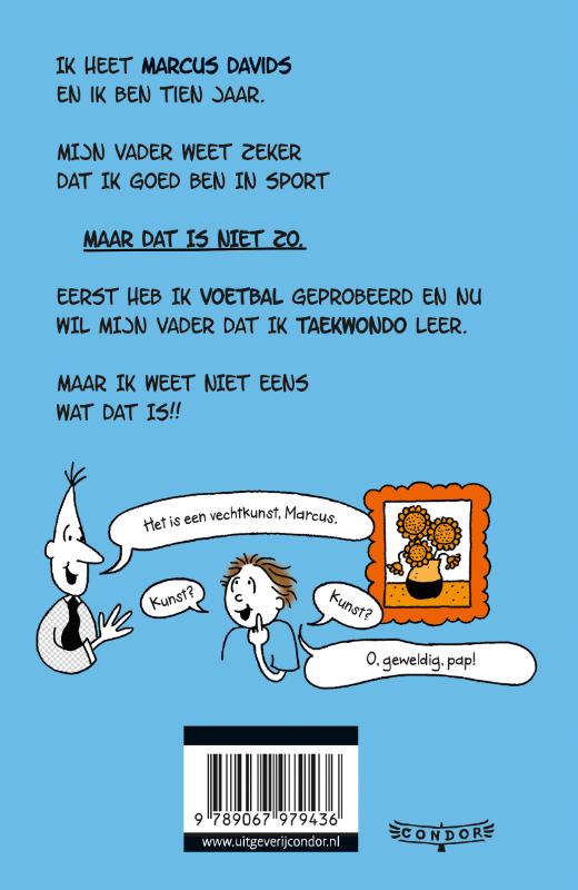 Dagboek van een Taekwondo meester achterkant