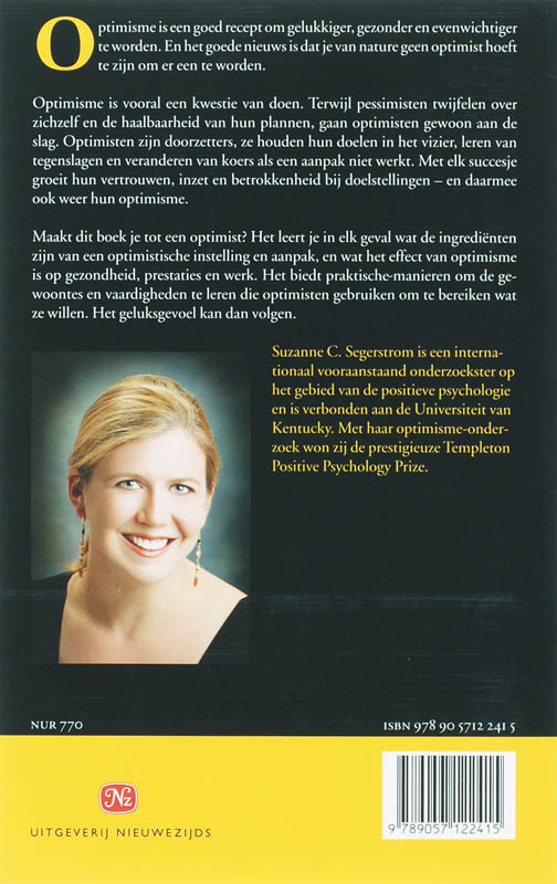 Optimisme Optimisme achterkant