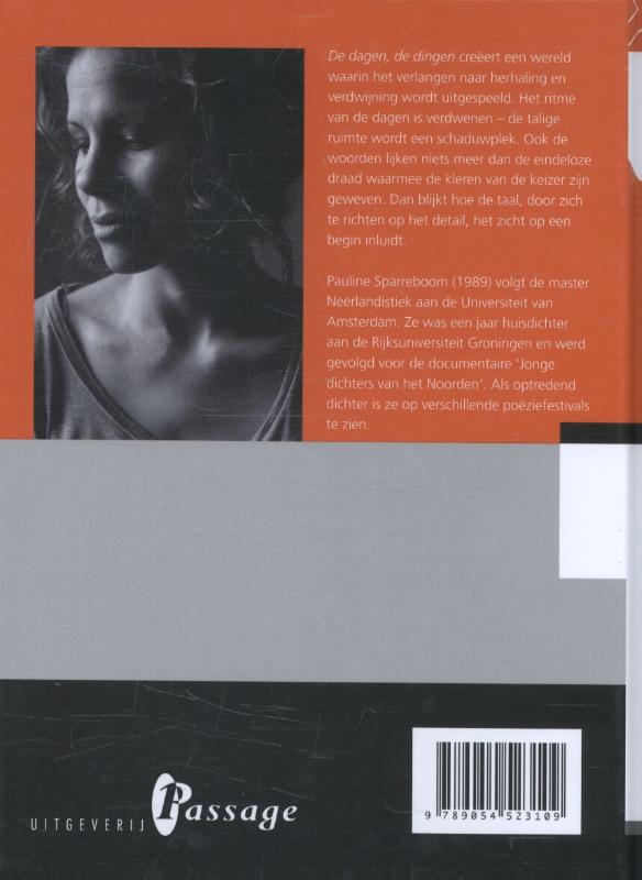 De dagen, de dingen achterkant