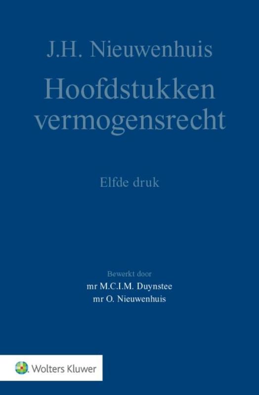 Hoofdstukken vermogensrecht