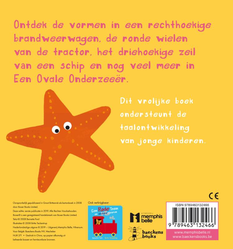 Een ovalen onderzeeër en andere vormen achterkant