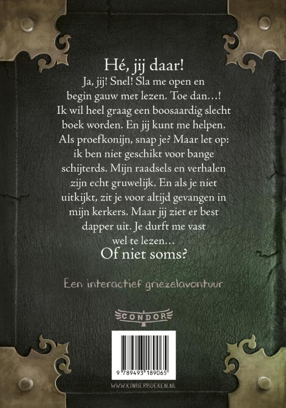 Het kleine Slechte Boek achterkant